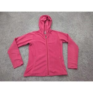 Columbia Sportswear Titanium Jacket Womens Medium Full Zip Hooded Fleece Outdoor